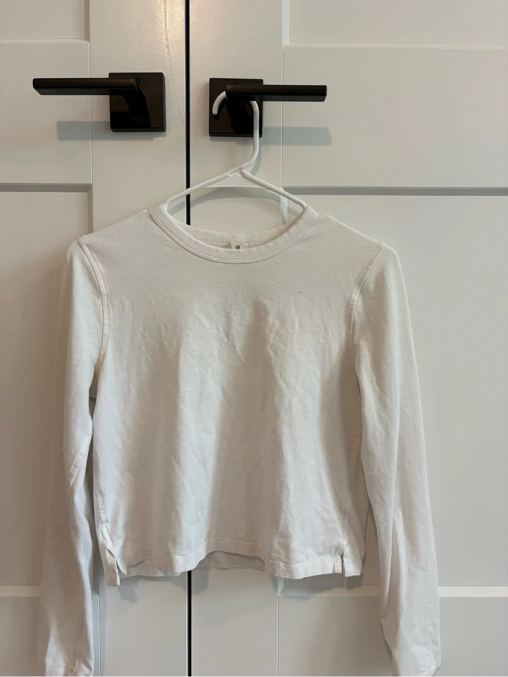 lululemon athletica White Crewneck Tee
